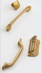 Golden Simple Fashion Aluminum Alloy Furniture Handles Bookcase Handles Wine Cabinet Handles Door Knob Handles For Cabinet Cabinet Knobs Cupboard Drawers Cabinet Dresser Bookcase Wardrobe 2.2CM Stevvex