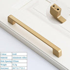 Golden Simple Fashion Aluminum Alloy Furniture Handles Bookcase Handles Wine Cabinet Handles Door Knob Handles For Cabinet Cabinet Knobs Cupboard Drawers Cabinet Dresser Bookcase Wardrobe 2.2CM Stevvex