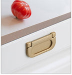 Golden Simple Fashion Aluminum Alloy Furniture Handles Bookcase Handles Wine Cabinet Handles Door Knob Handles For Cabinet Cabinet Knobs Cupboard Drawers Cabinet Dresser Bookcase Wardrobe 2.2CM Stevvex