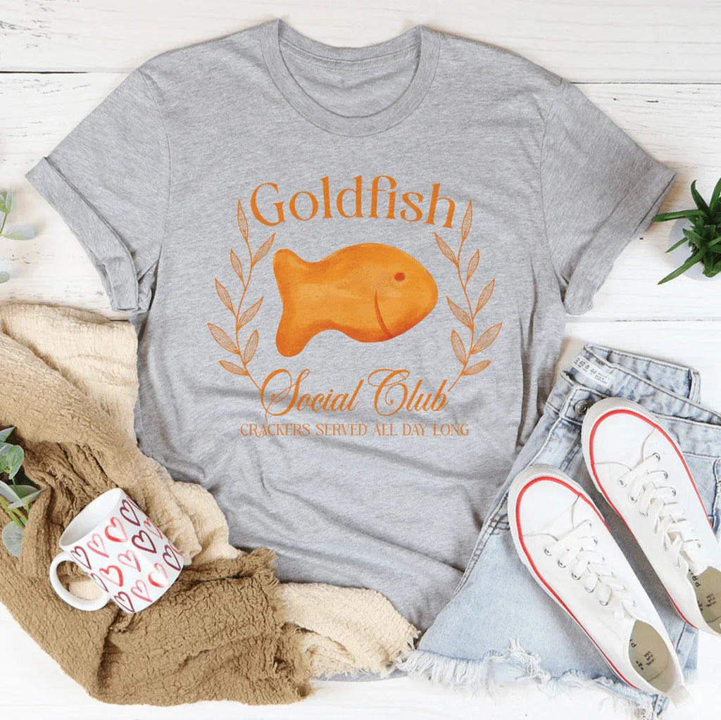 Goldfish social club Tee Peachy Sunday