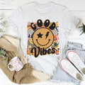 Good Vibes Tee Peachy Sunday