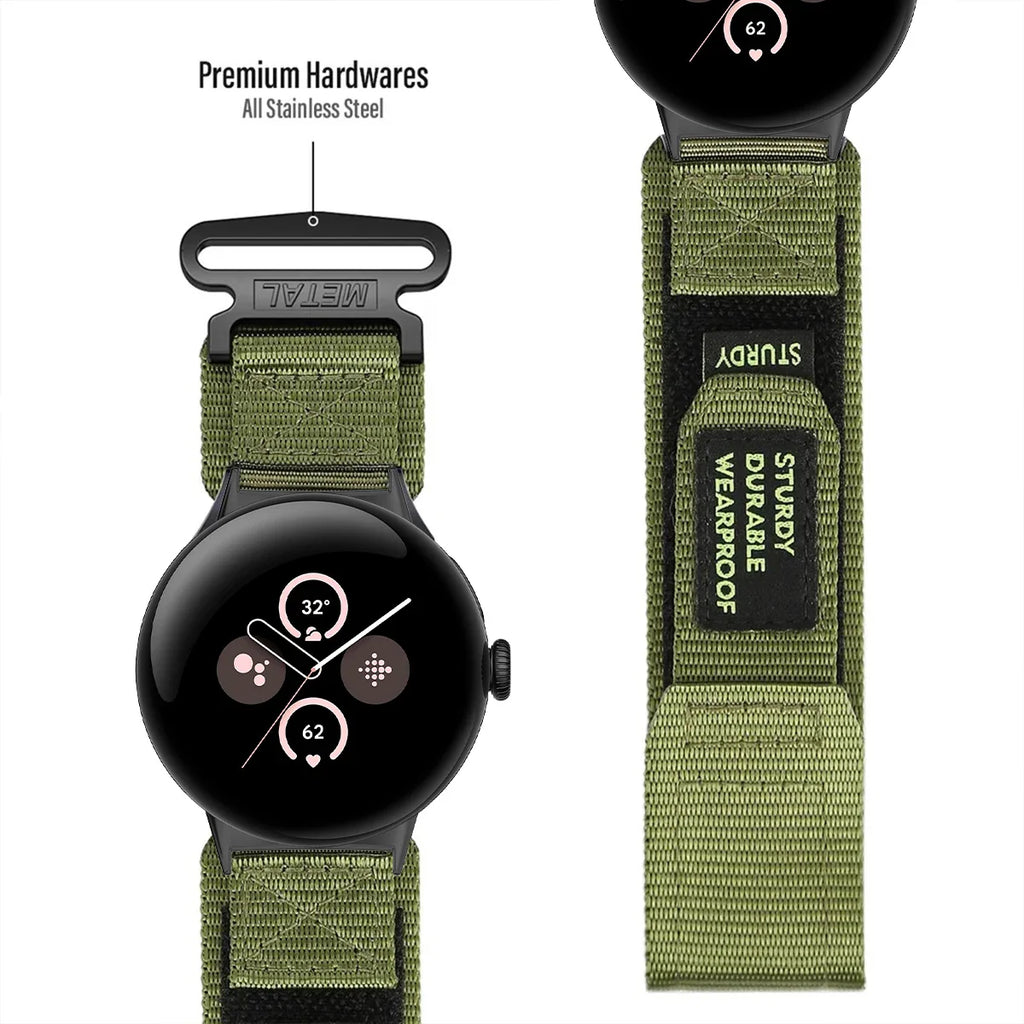 Google Pixel 1 2 3 4 41mm 45mm Nylon Band - Tough Durable