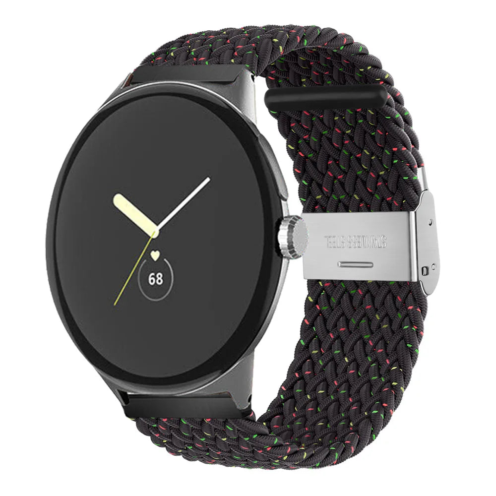 Google Pixel Watch 1 2 3 4 41mm 45mm Nylon Band-Breathable