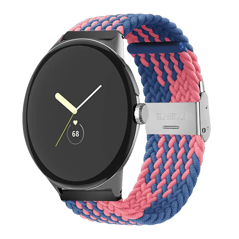 Google Pixel Watch 1 2 3 4 41mm 45mm Nylon Band-Breathable