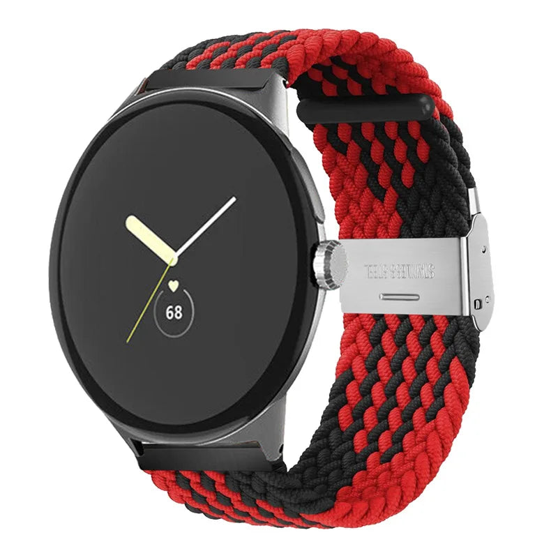 Google Pixel Watch 1 2 3 4 41mm 45mm Nylon Band-Breathable