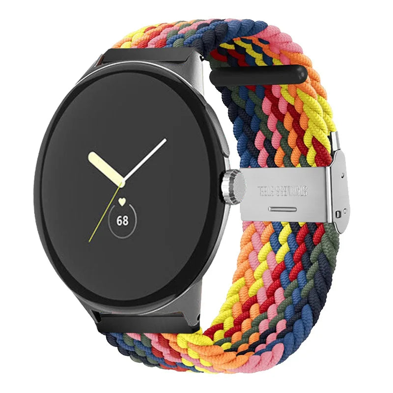 Google Pixel Watch 1 2 3 4 41mm 45mm Nylon Band-Breathable