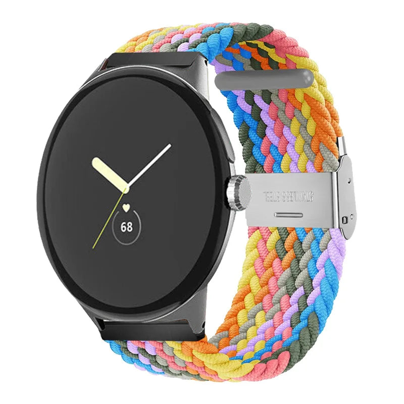 Google Pixel Watch 1 2 3 4 41mm 45mm Nylon Band-Breathable