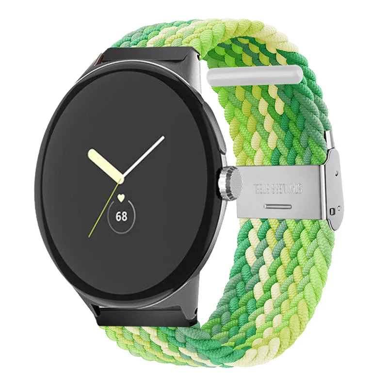 Google Pixel Watch 1 2 3 4 41mm 45mm Nylon Band-Breathable