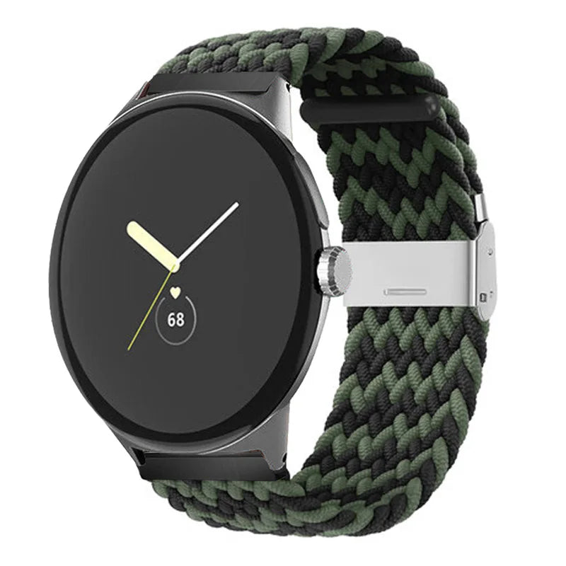 Google Pixel Watch 1 2 3 4 41mm 45mm Nylon Band-Breathable