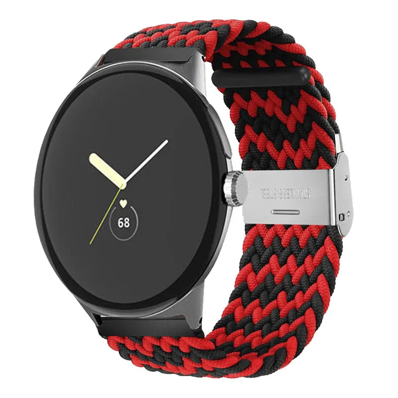 Google Pixel Watch 1 2 3 4 41mm 45mm Nylon Band-Breathable