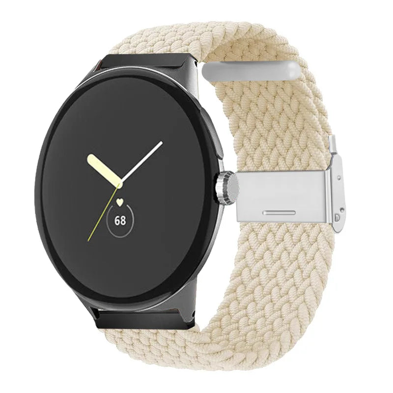 Google Pixel Watch 1 2 3 4 41mm 45mm Nylon Band-Breathable