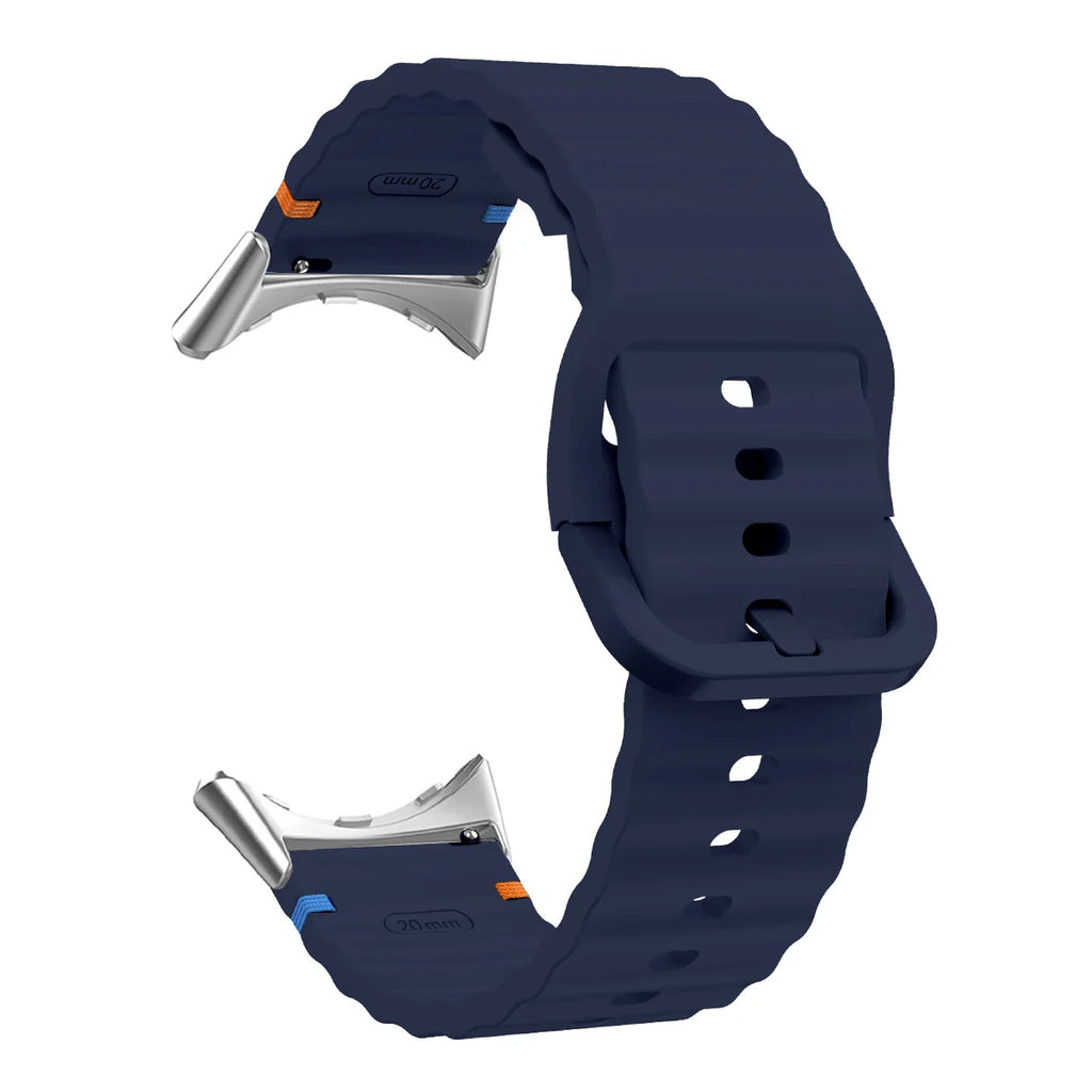 Google Pixel Watch 1 2 3 4 41mm 45mm Silicone Band-Soft