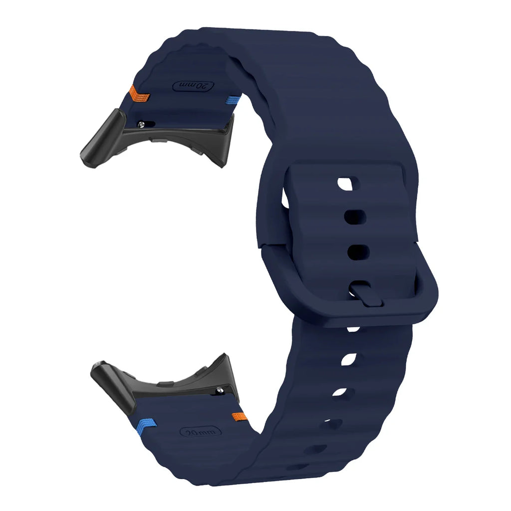 Google Pixel Watch 1 2 3 4 41mm 45mm Silicone Band-Soft