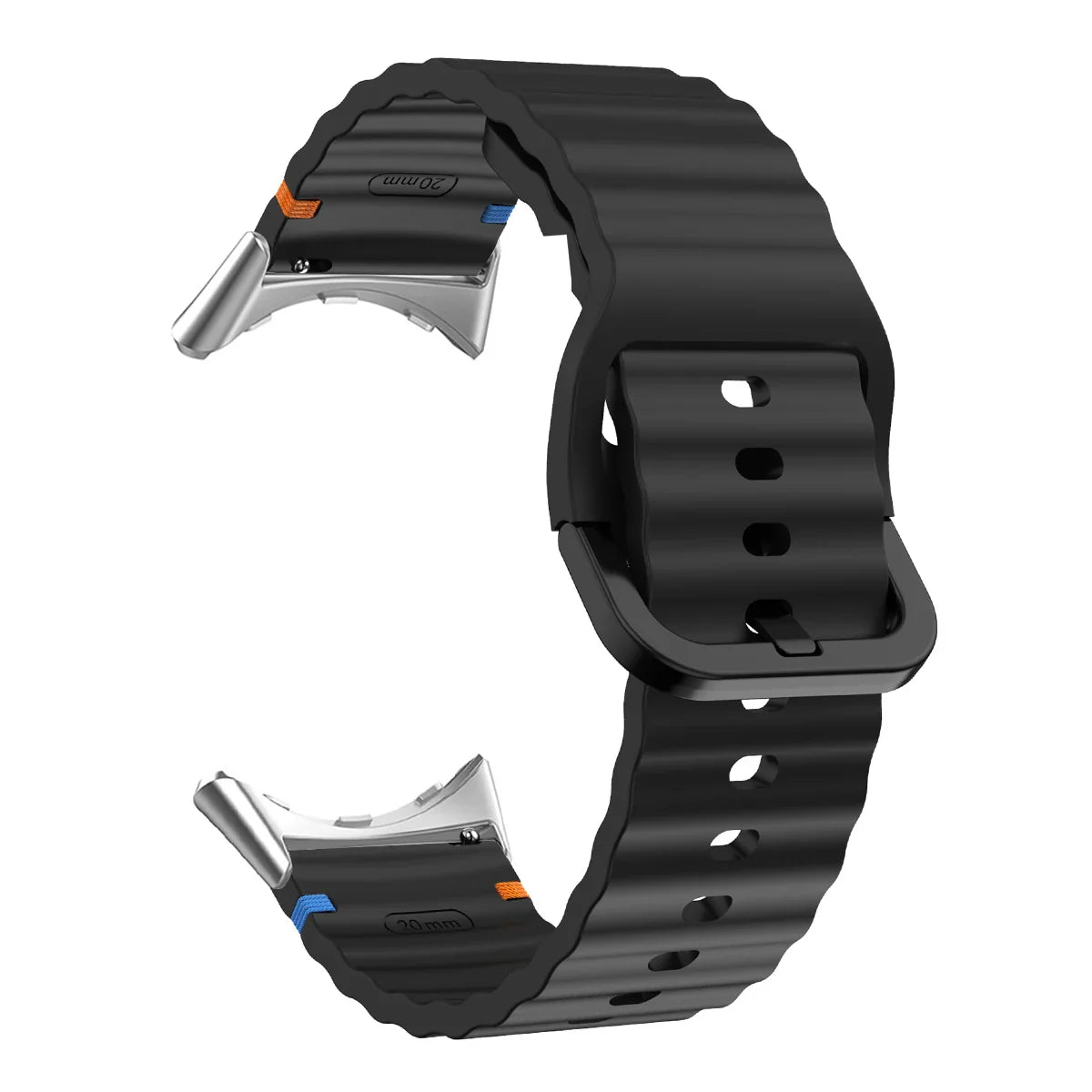 Google Pixel Watch 1 2 3 4 41mm 45mm Silicone Band-Soft
