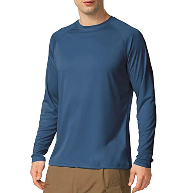 Men's Sun Protection UPF 50 Quick-Dry Hiking Shirts Lootquake LLC