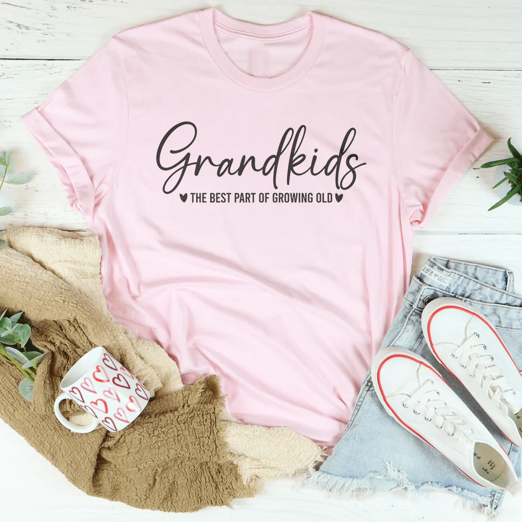 Grandkids The Best Part Of Growing Old Tee Peachy Sunday