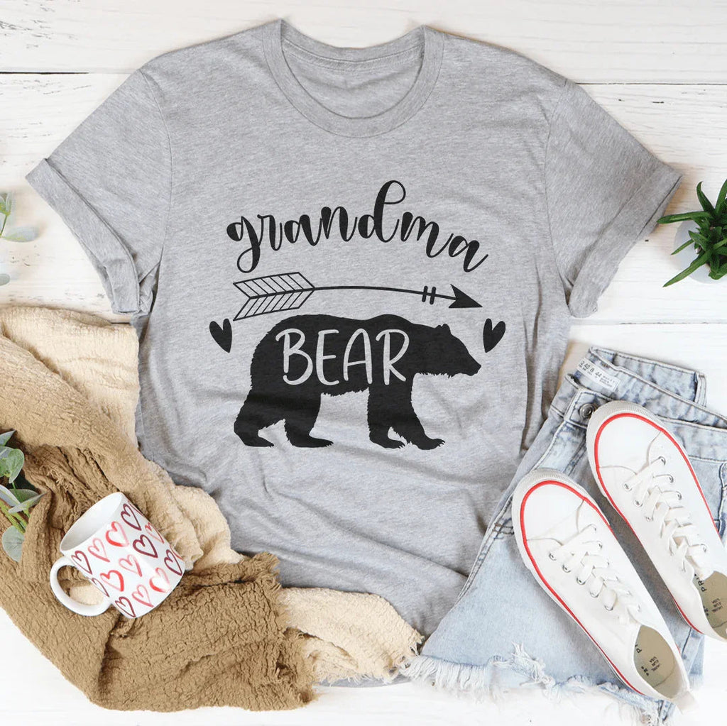 Grandma Bear Tee Peachy Sunday