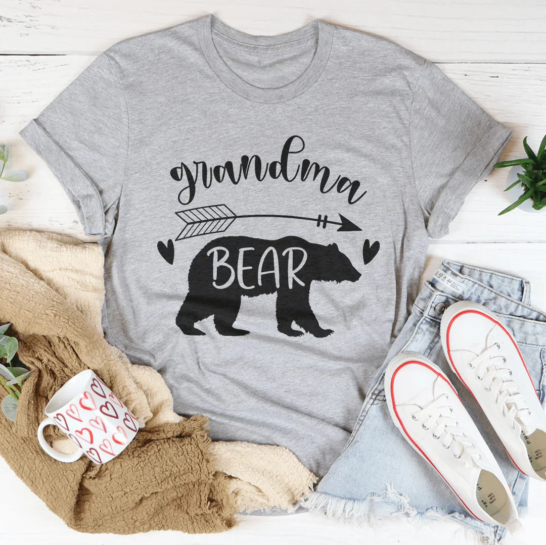 Grandma Bear Tee Peachy Sunday