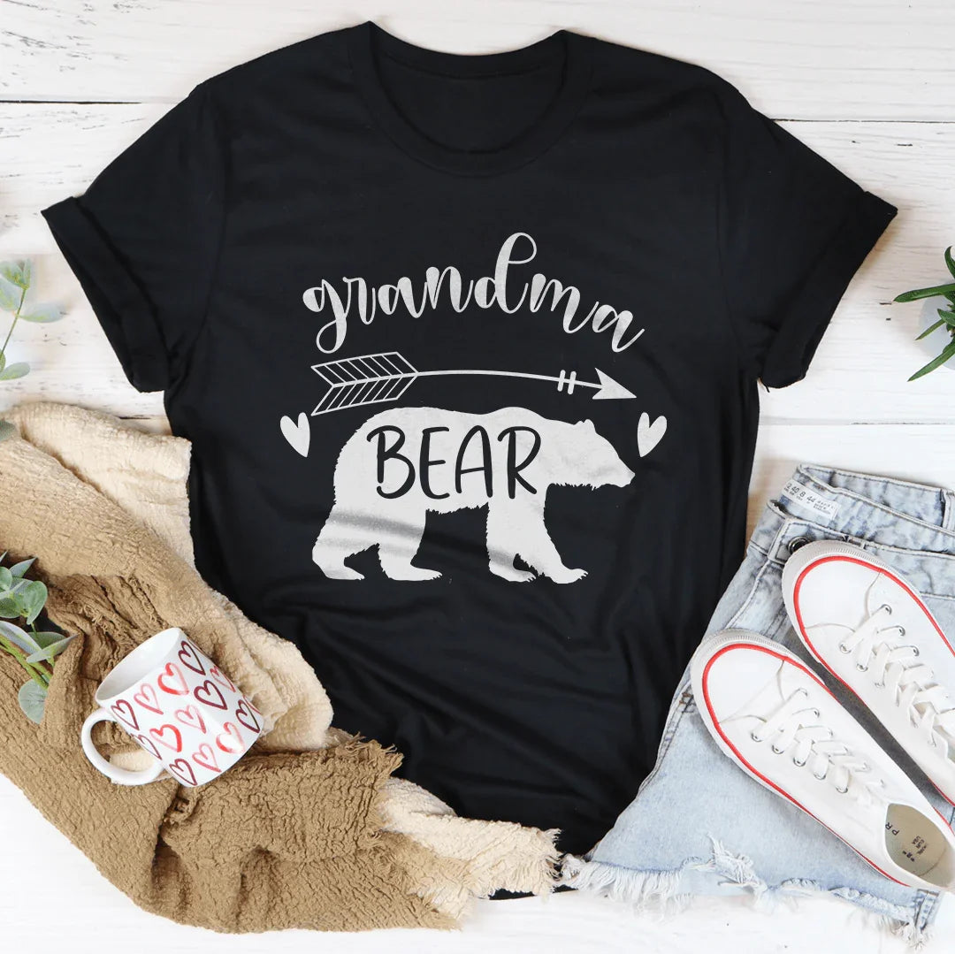 Grandma Bear Tee Peachy Sunday
