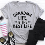 Grandma Life Is The Best Life Tee - SJB-DIAMOND ELITES