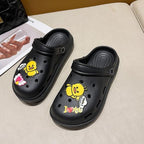 Gray Cute Summer Sandals Women Beach Sandals Non Slip Comfortable Lightweight Outdoor Sandals Woman Light Weight Quick Drying Slip-On Garden Clog Shoes Rubber Slipper Stevvex