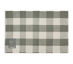 Gray Buffalo Check Doormat Base Mat Layering Backing For Welcome Mats Gingham Entryway Rug BandsCo Straps