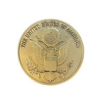 The Great Seal of the USA Brass Medallion The Military Gift Store