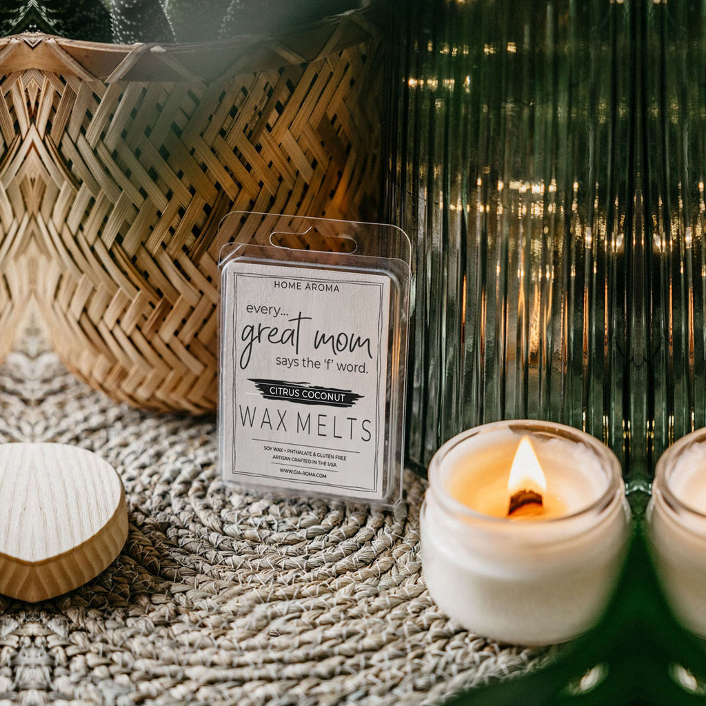 Citrus Coconut Sandalwood Petite Fragrance Spray Beachy Bright Citrus Top Notes Warm Sandalwood Base BandsCo Straps