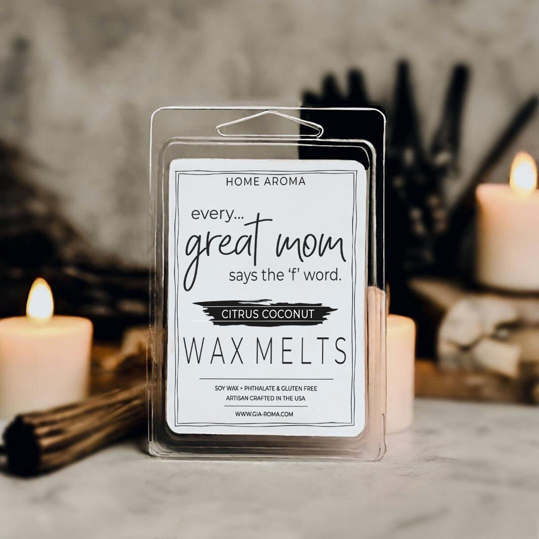 Citrus Coconut Sandalwood Petite Fragrance Spray Beachy Bright Citrus Top Notes Warm Sandalwood Base BandsCo Straps