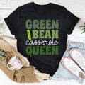 Green Bean Casserole Queen Tee Peachy Sunday