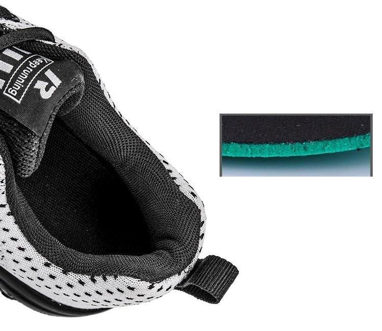 Green Breathable Mens Running Sneakers Outdoor Marathon Lightweight Running Mens Sport Shoes Athletic Footwear Breathable Comfortable Athletic Sport Sneakers Stevvex