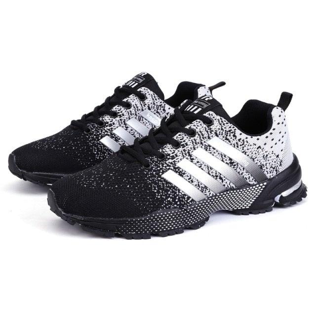 Green Breathable Mens Running Sneakers Outdoor Marathon Lightweight Running Mens Sport Shoes Athletic Footwear Breathable Comfortable Athletic Sport Sneakers Stevvex