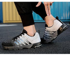 Green Breathable Mens Running Sneakers Outdoor Marathon Lightweight Running Mens Sport Shoes Athletic Footwear Breathable Comfortable Athletic Sport Sneakers Stevvex