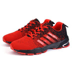 Green Breathable Mens Running Sneakers Outdoor Marathon Lightweight Running Mens Sport Shoes Athletic Footwear Breathable Comfortable Athletic Sport Sneakers Stevvex