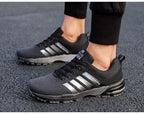 Green Breathable Mens Running Sneakers Outdoor Marathon Lightweight Running Mens Sport Shoes Athletic Footwear Breathable Comfortable Athletic Sport Sneakers Stevvex