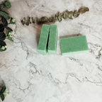 Green Tea Verbena Sea Salt Scrub - Citrus Exfoliating Body Soap
