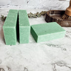Green Tea Verbena Sea Salt Scrub - Citrus Exfoliating Body Soap