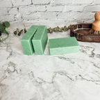 Green Tea Verbena Sea Salt Scrub - Citrus Exfoliating Body Soap