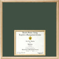 US Marine Corp Certificate Display Case in bottom. The Military Gift Store