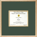 US Marine Corp Certificate Display Case in middle. The Military Gift Store