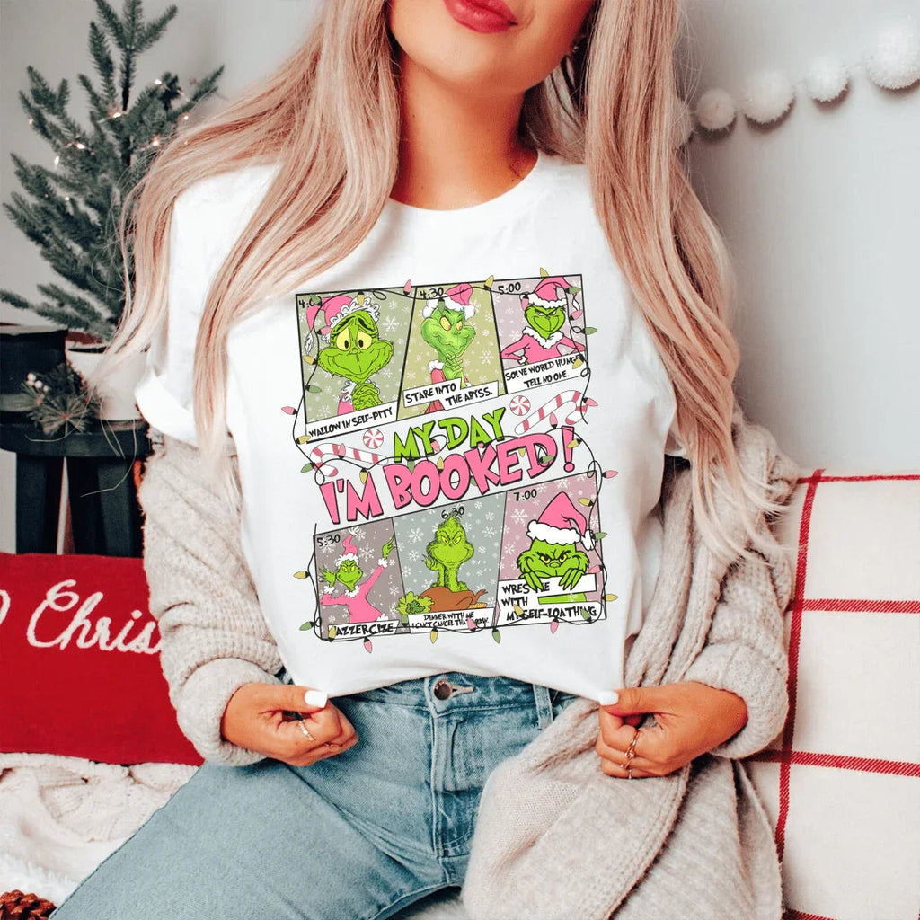 Grinch My Day Tee Peachy Sunday