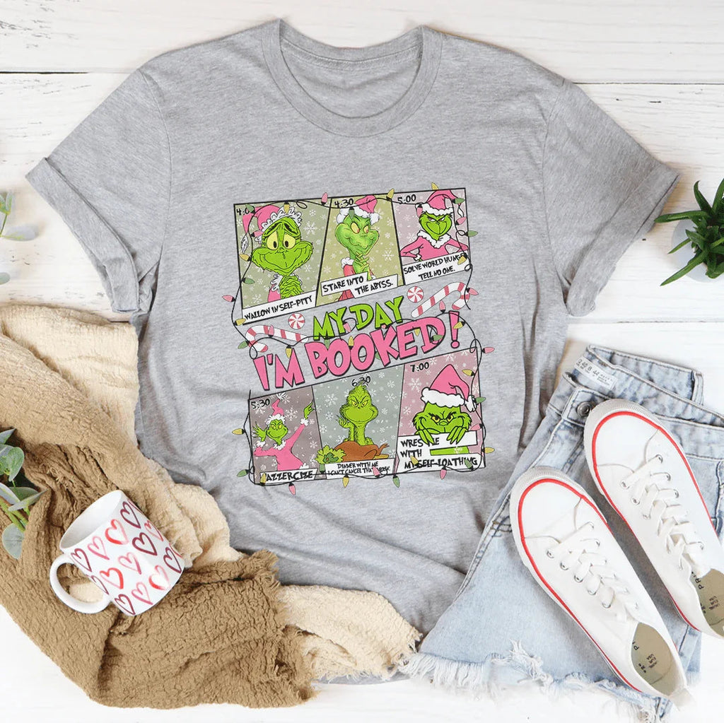 Grinch My Day Tee Peachy Sunday