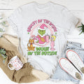 Grinchy On The Inside Bougie On The Outside Tee Peachy Sunday