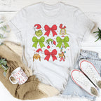 Grinmas Coquette Bow Tee