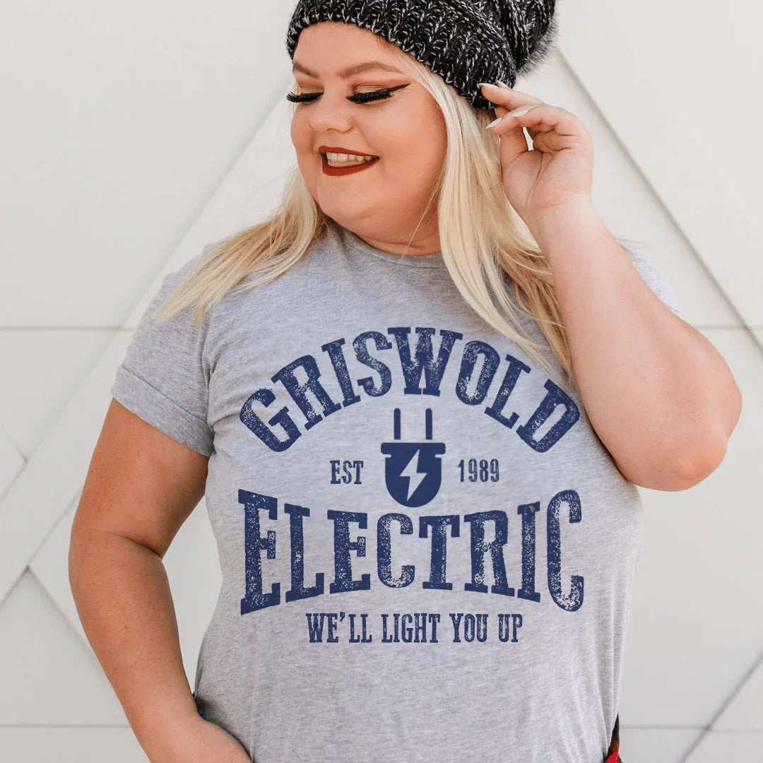 Griswold Electric Co Tee Peachy Sunday