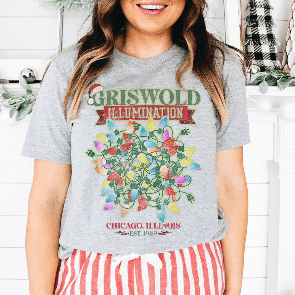 Griswold Illumination Tee Peachy Sunday