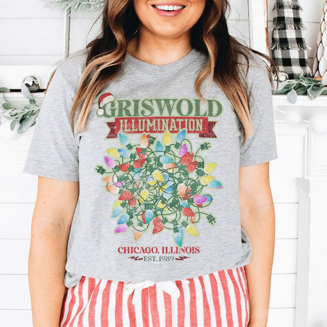 Griswold Illumination Tee Peachy Sunday