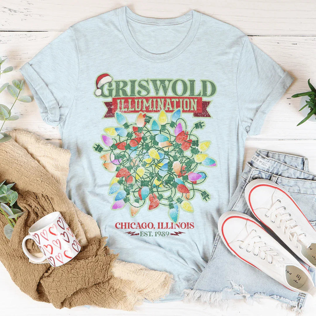 Griswold Illumination Tee Peachy Sunday