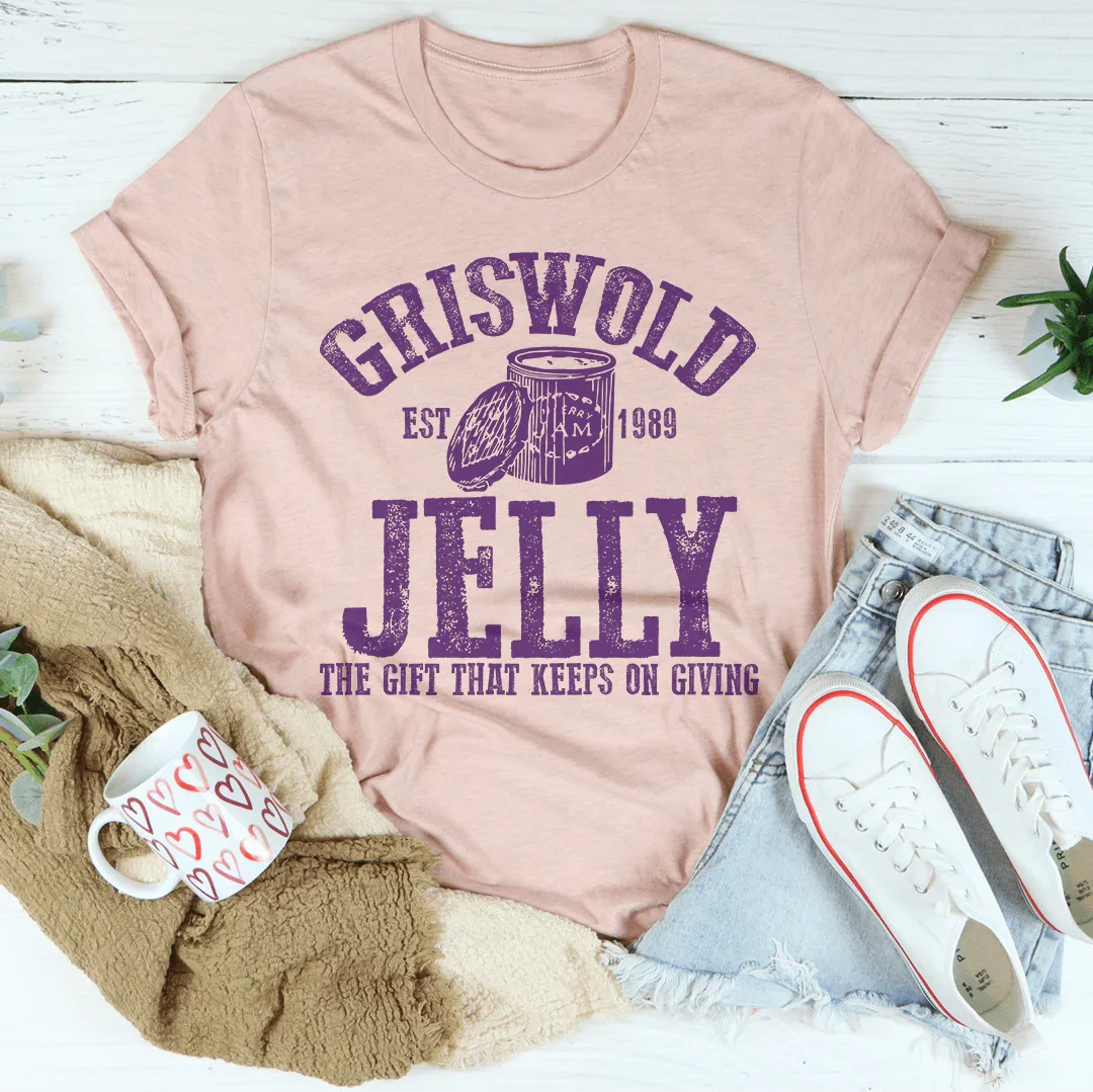 Griswold Jelly Co Tee Peachy Sunday