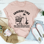 Grocery Time Don't Trust People Who Leave The Grocery Without Snacks Tee Peachy Sunday